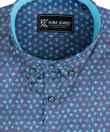 KAM - Arrow Printed Shirt