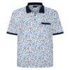 ESPIONAGE - ALL OVER BIRD PRINT POLO