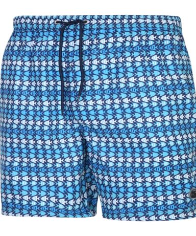 ESPIONAGE - Fish Printed Water-Short