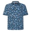 ESPIONAGE - FLORAL PRINT PIQUE POLO
