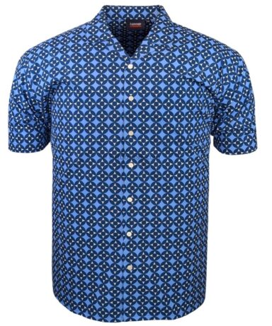 ESPIONAGE - Geometric Print Shirt