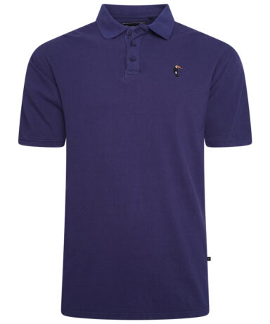 KAM - BIRD LOGO POLO NAVY