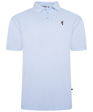 KAM - BIRD LOGO POLO SKY BLUE