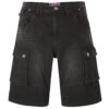 KAM - Denim Cargo Shorts Black Used