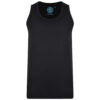 KAM  - Plain Vest Black