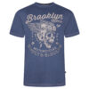 KAM - Brooklyn Motorcycle Skull Print Tee