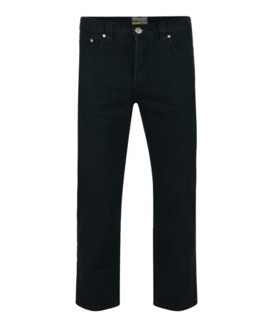 KAM - Fit Stretch Jeans Black Regular