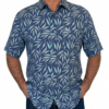 BRIDGEPORT - Bamboo Short Sleeve Print Shirt B2549