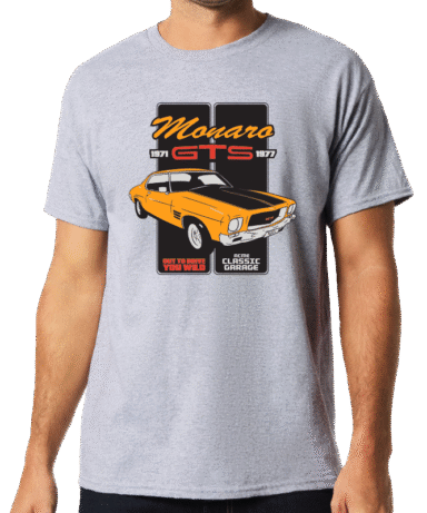 OLD GUYS RULE - Monaro Gts Charcoal