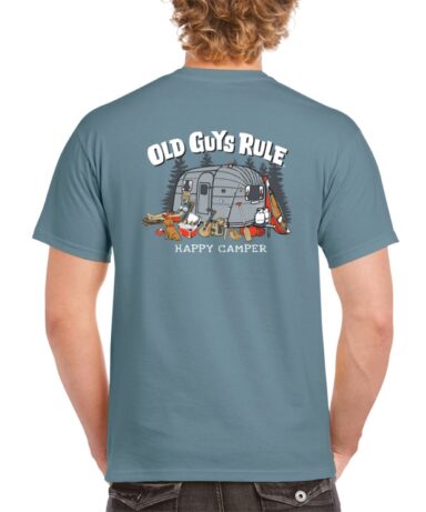 OLD GUYS RULE - Happy Camper SST St Blue
