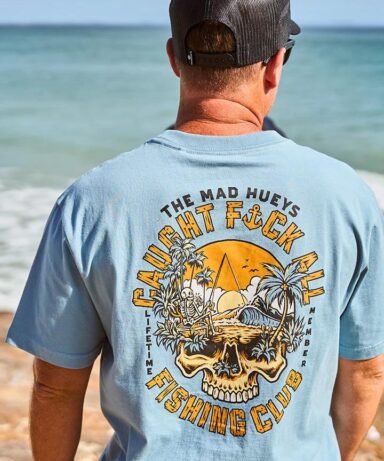 THE MAD HUEYS - CAUGHT FK ALL ISLAND BLUE