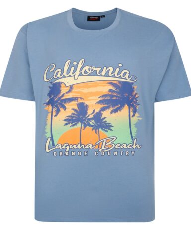 ESPIONAGE - T425 Laguna Beach Print Tee