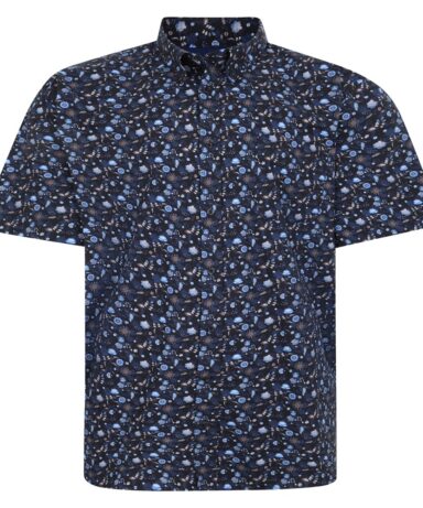 ESPIONAGE - SH425 Short Sleeve Floral Shirt