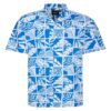 ESPIONAGE - SH442 All Over Leaf Print Shirt