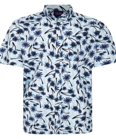 ESPIONAGE - SH444 Palm Tree Print Shirt