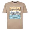 ESPIONAGE - T443 Motorcycle Print Tee