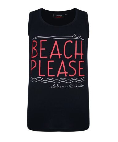 ESPIONAGE – Print Vest Navy