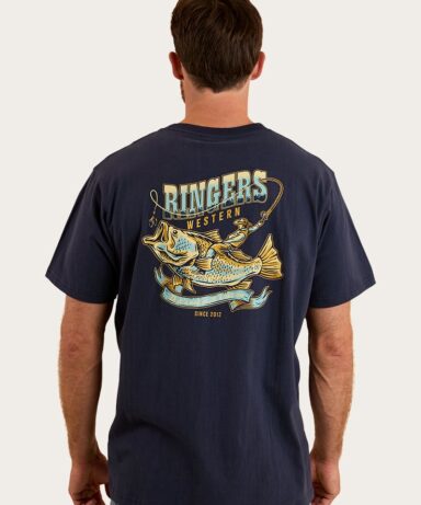 RINGERS WESTERN - Buckin Barra Mens Loose Fit T-Shirt