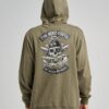 THE MAD HUEYS - HUEYS PIRATE HOODED PULLOVER OLIVE